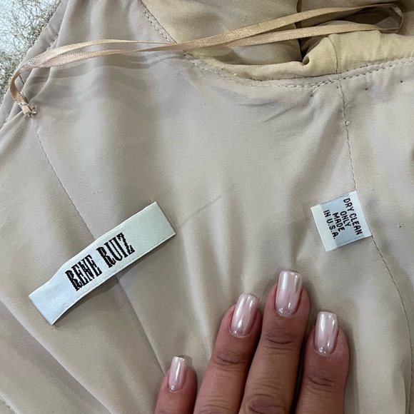 Rene Ruiz Custom Cocktail Dress Aprox Size 6 - Picture 10 of 16